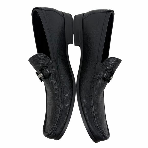 Salvatore Ferragamo Grandioso Gancini Bit Leather Loafer Black Size 10D/ 11 main image 6